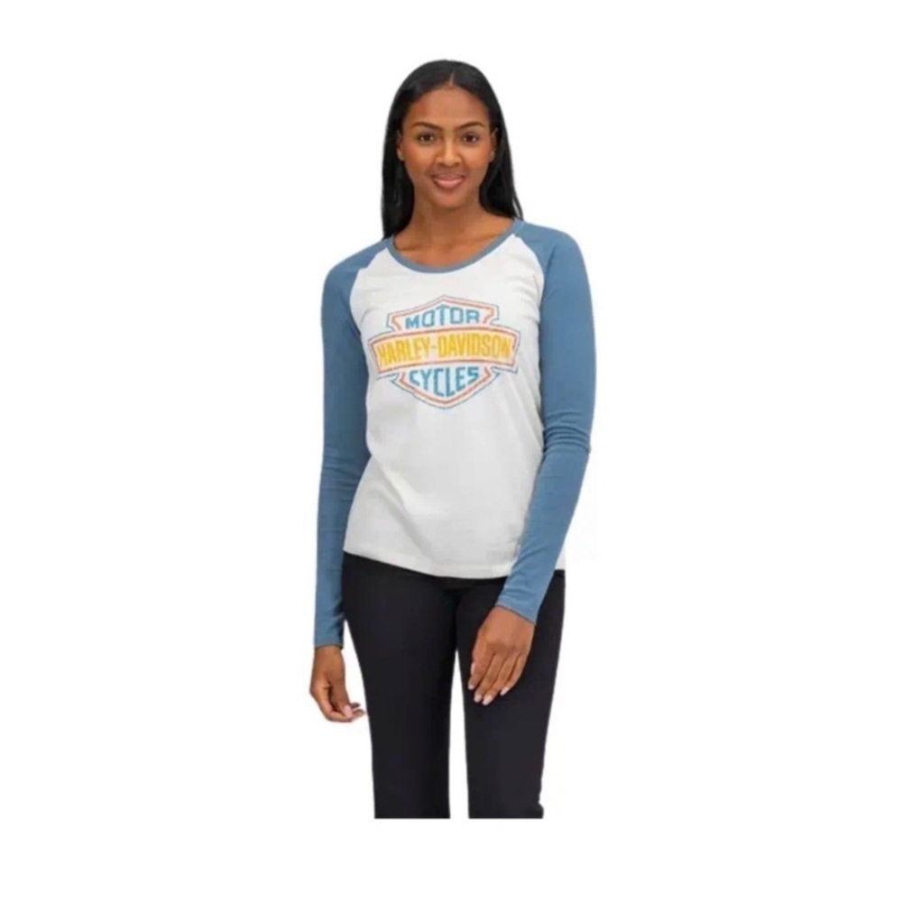 HARLEY DAVIDSON Graphic Long Sleeve T Shirt